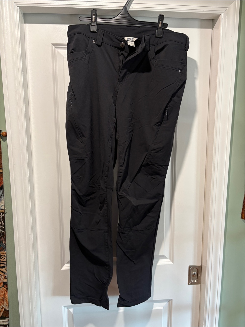 Duluth Trading Co Flexpedition Black Slim Leg Women’s Pants